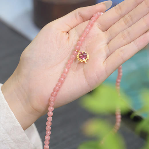 【手串】红纹石多圈手串5mm 商品图4