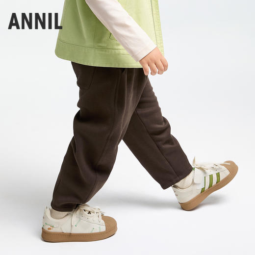 男童全腰针织单裤春季新款安奈儿童装实体店同款XB516541 商品图1