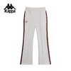 Kappa卡帕背靠背女款运动长裤复古喇叭裤新款修身裤子针织休闲裤K0F22AK03 商品缩略图1