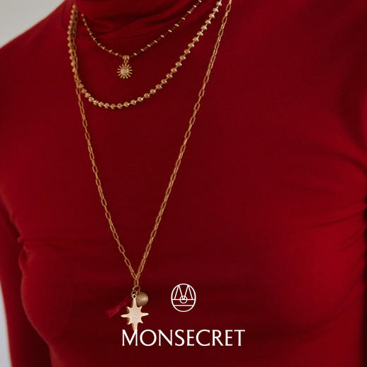 MONSECRET 星月流苏多用项链 商品图1