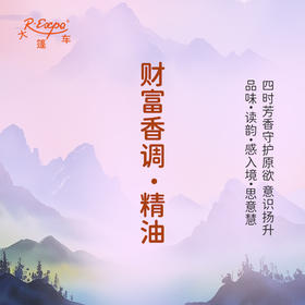 财富香调·精油香氛 适用芳香养身护体香护肤私定产品 大篷车精油