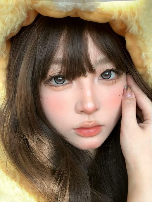 mimipark半年抛 糕手小兔/鲨手小熊 渐变蓝紫/灰粉 14.5mm 【敏感眼不可】 商品图7