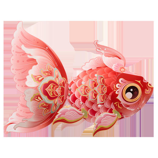 2025蛇年灯笼非遗玲珑鱼灯手工diy儿童手提发光花灯玩具夜市元宵节春节 商品图4