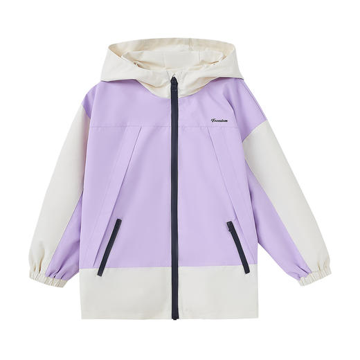 笛莎Deesha 童装女童外套2025春新款拼色工装风外套 商品图4