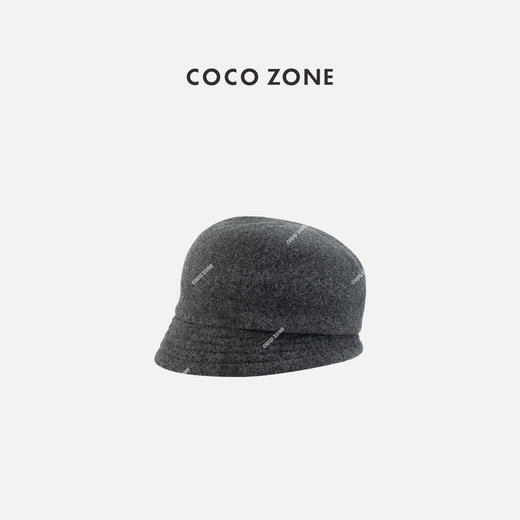 COCO ZONE 英伦风百搭女士渔夫帽简约保暖女帽CC2D2369 商品图0