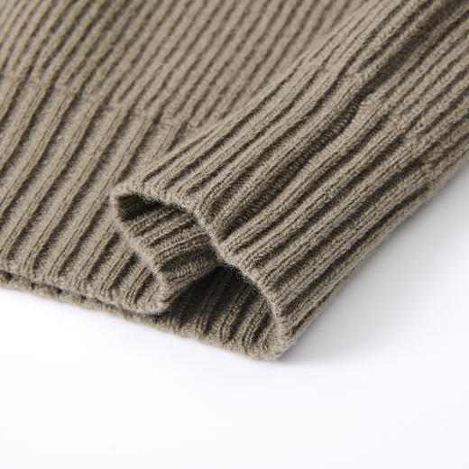 【马鞍肩】罗蒙羊毛衫男100羊毛外套男秋冬加厚保暖男士羊毛衫 商品图9