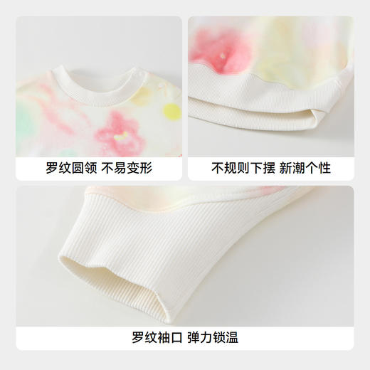 女童圆领长袖卫衣春季新款安奈儿童装实体店同款XG511550 商品图4