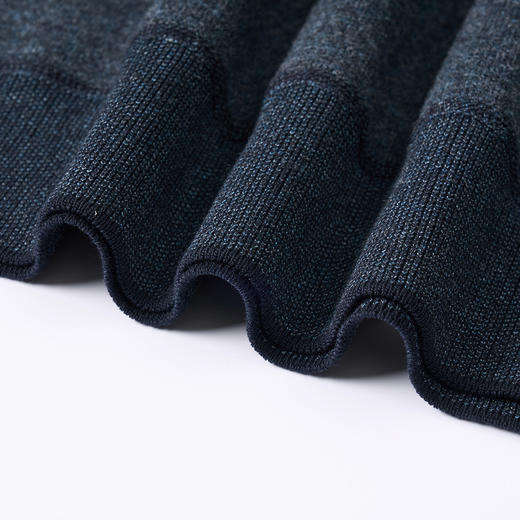 【一件过冬】罗蒙加绒保暖衬衫假两件针织衫男士百搭毛衣秋冬加绒衬衣 商品图6