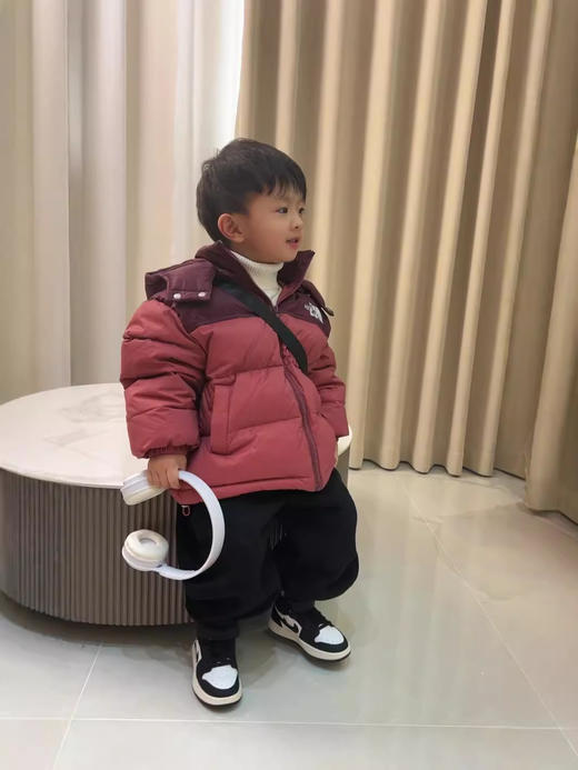 童装新款儿童羽绒棉服中大童加厚连帽男女宝宝防寒服💕 商品图4