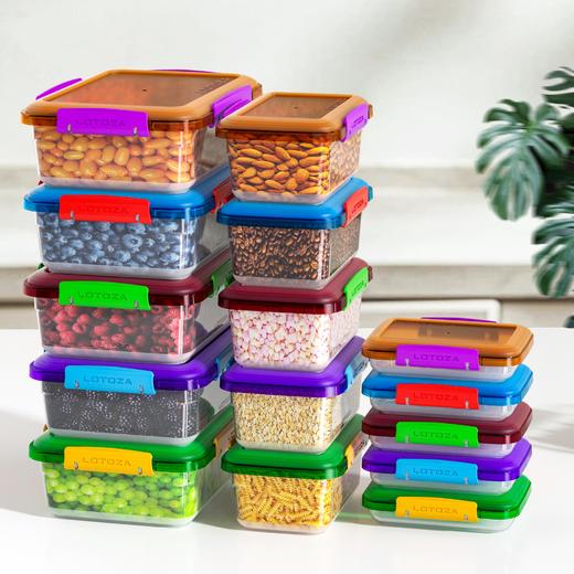 LOTOZA坚果杂粮密封罐 食品级材质 耐冷耐热 多规格可选 商品图11
