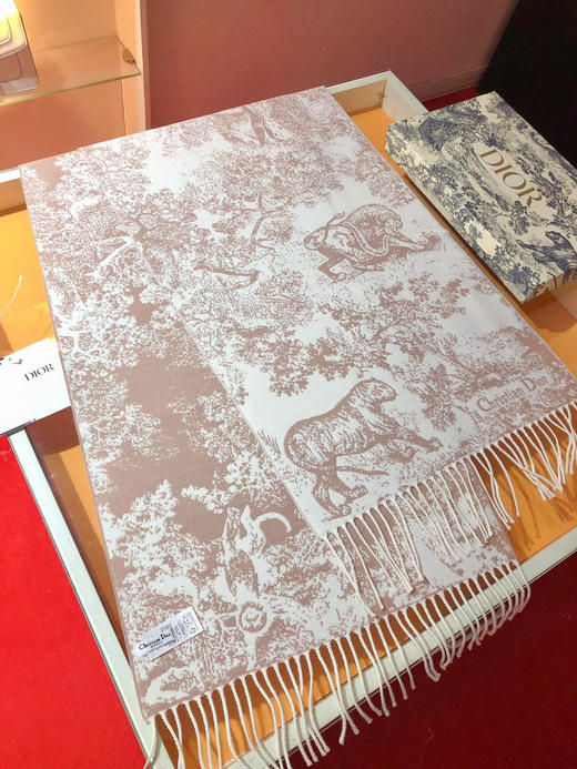 秋冬特惠💰240 迪家Sauvage 茹伊印花围巾 新演绎 经典图案 商品图5