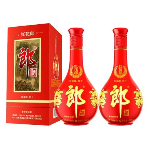 郎酒红花郎10 53度酱香型白酒 整箱500ml*6瓶包邮 商品图2