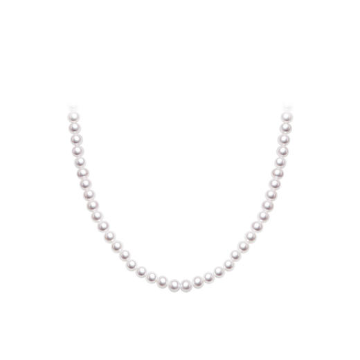 T80185-A-X026T00208001 周大福CHOW TAI FOOK 至真系列优雅复古明珠链18K金珍珠项链-T80185 商品图1