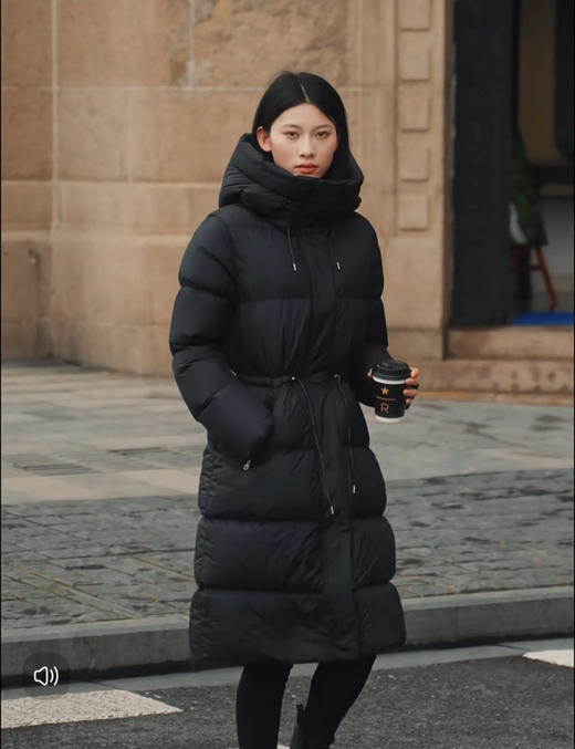 【秒杀价已调 直接拍】经典款翻单今年没有L咯 MAC麦凯琦 原厂长款 抽绳‮腰⁠收‬‎羽绒服 90%鸭绒 商品图1