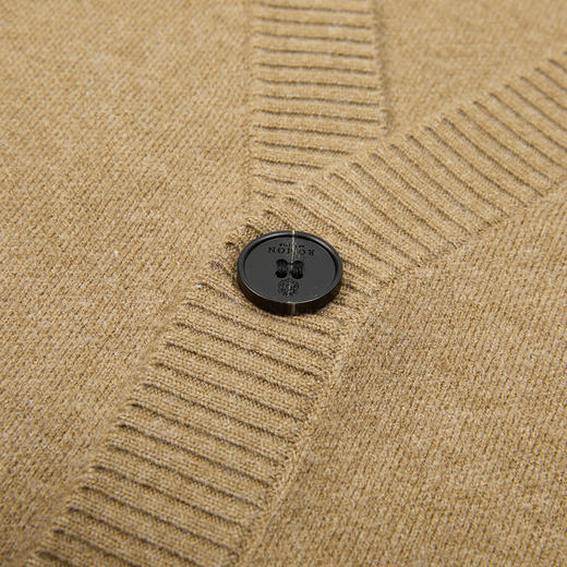 【时尚撞色】罗蒙经典爆款针织开衫百搭针织外套男舒适男士针织衫 商品图5