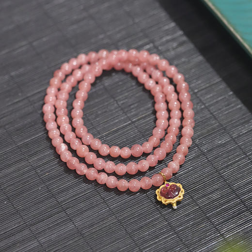 【手串】红纹石多圈手串5mm 商品图2