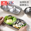 科巢儿童不锈钢餐盘宝宝辅食分格菜盘子食品级家用吃饭幼儿园餐具 商品缩略图0
