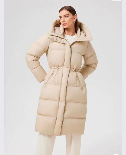 【秒杀价已调 直接拍】经典款翻单今年没有L咯 MAC麦凯琦 原厂长款 抽绳‮腰⁠收‬‎羽绒服 90%鸭绒 商品图11