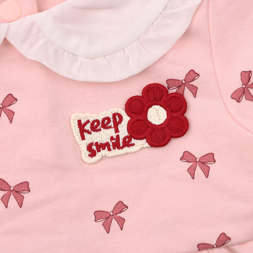 棉果果春季新品商场同款女童满印娃娃衫小毛圈套头卫衣M122180225079 商品图4