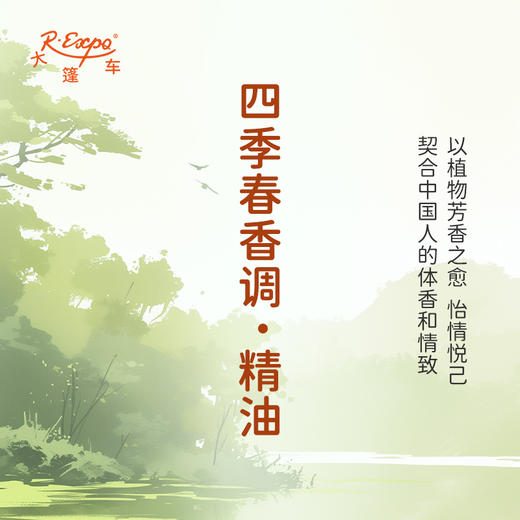 四季春香调·精油 香氛适用护肤洗护空间香氛私定产品 大篷车精油 商品图3