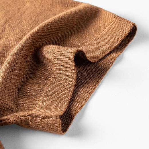 【可机洗100精纺羊毛】罗蒙羊毛衫男薄款保暖半高领毛衣男t恤 商品图6