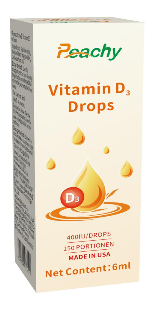 佩奇(Peachy)维生素D3滴液 商品图1