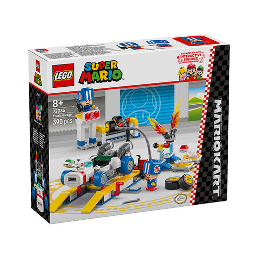 乐高 LEGO马力欧卡丁车 – 奇诺比奥的车库LEGC72035 商品图0