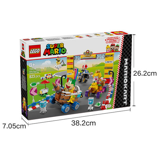 乐高 LEGO马力欧卡丁车 – 碧姬宝贝与大奖赛组合LEGC72036 商品图6