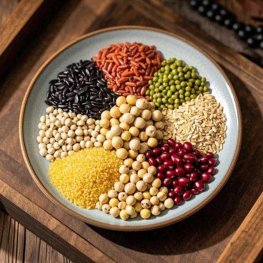 年糕、窝头 、即食红豆薏米山药粥、黑五谷粥、18种组合杂粮粥  //  善地善行 商品图6