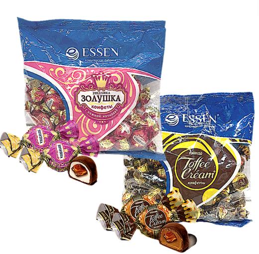 任选2袋（均价低至24.95/袋）俄罗斯贵族牌太妃奶油巧克力味/巧克力味糖果500g 商品图0