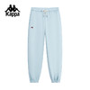 Kappa卡帕背靠背运动长裤女新款复古纯棉针织束脚裤松紧腰跑步裤K0F22AK30 商品缩略图2