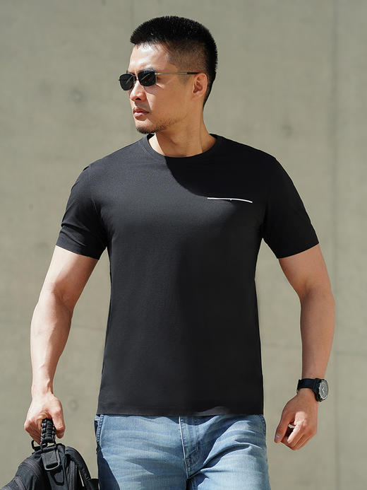 二代龙牙秘冰MERYL凉感抗UV圆领短袖T恤 商品图1