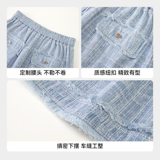 女童半裙夏季新款安奈儿童装EG523027 商品图4