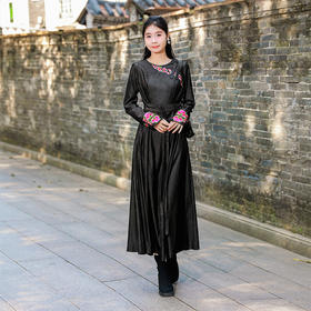 上关花民族风连衣裙 | 现货加急发