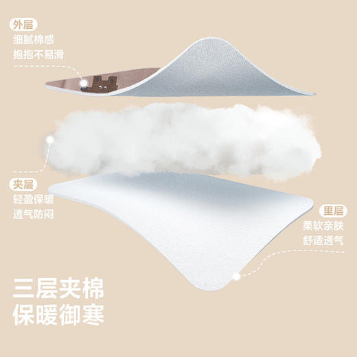 【植物芯】迷你巴拉冬新款夹棉护肚马甲宝宝亲肤保暖纯棉背心 商品图3