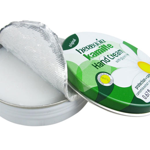 HERBACIN好本清 德国小甘菊经典护手霜圆罐伴手礼 20ml/支 商品图4