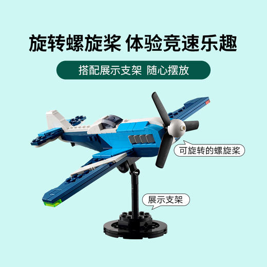 乐高 LEGO飞行器：竞技飞机LEGC31160 商品图5