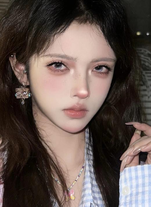 Mimipark旗下 · 蝴蝶共鸣&碧光蝶语&花蝶紫罗｜ 14.5mm白狮中大直径美瞳｜半年抛  2片 商品图3