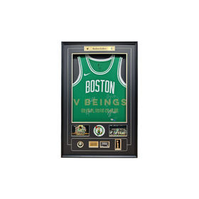 收藏系列 塔图姆 霍勒迪 怀特 霍福德 首发4人亲签 凯尔特人队绿色