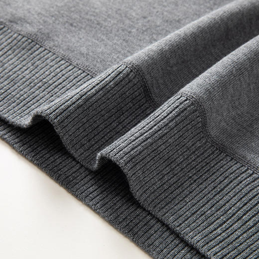 【含绵羊毛】罗蒙加绒加厚男士毛衣保暖舒适针织衫男假两件毛衣男 商品图10