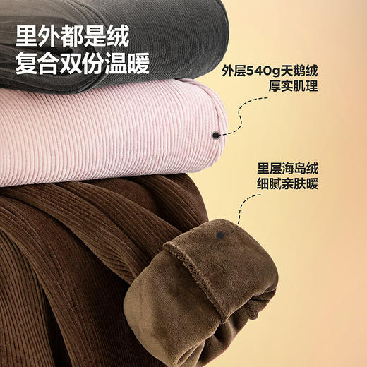 【蹦蹦裤】迷你巴拉男女童儿童裤子秋冬保暖舒适宽松长裤 商品图2