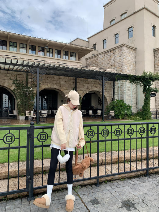 <曾小咸推荐>2色长袖连帽毛衣 日常199.99/件 立减110 秒杀89.99/件！！ 商品图9