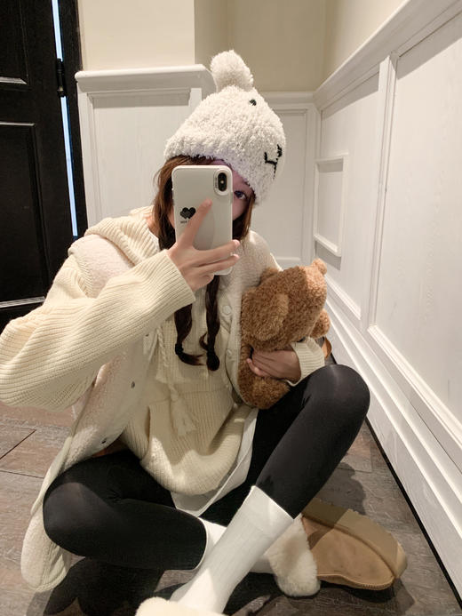 <曾小咸推荐>2色长袖连帽毛衣 日常199.99/件 立减110 秒杀89.99/件！！ 商品图6