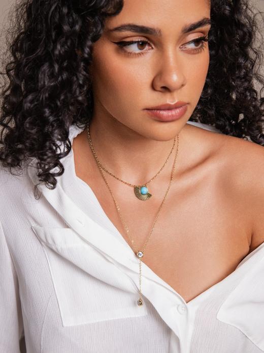 SOL DE VERANO 绿松石项链 商品图0