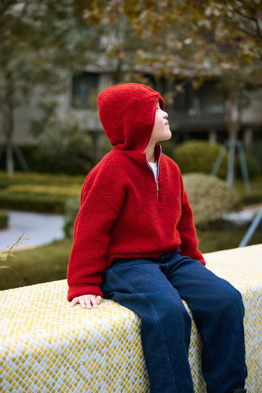 小红帽|甜蜜亲子新年氛围感圈圈羊毛衣 商品图4