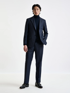 「爱好者直选40款」Scabal Tornado 暴风320克重澳洲美丽诺羊毛全麻衬西装套装