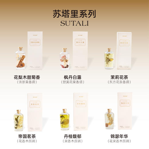 无火香薰丨苏塔里增香无火香薰精油藤条扩香清新卧室室内 礼品生日 商品图4