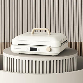 捷赛（Gemside）烧烤盘聚嗨煎烤盘多功能锅煎烤盘 电火锅可拆卸烤肉料理锅无烟IH分体式不粘锅电热盘 多功能烧烤盘JS55LLG01W