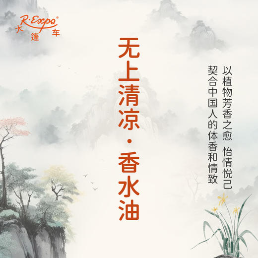 无上清凉香水油 古风香调 植物精油香氛 适用护体香 护手油 润发丝 大篷车精油 商品图3