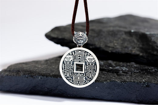 矩德泉坊 纯银手作 本命星官虎挂扣（3厘米版） QY401010810 商品图3